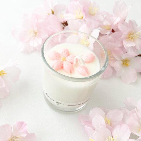 【再販】桜咲く小春キャンドル